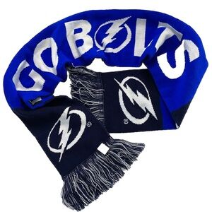 NHL Tampa Bay Lightning Scarf 2022 BE THE THUNDER - GO BOLTS 64" X 7"